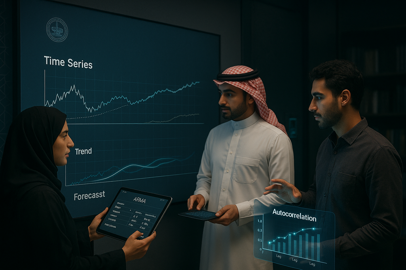 السلاسل الزمنية AS104